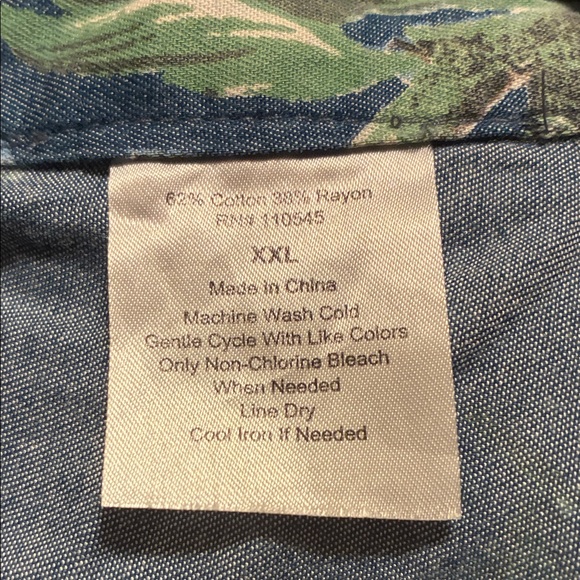 Floral Blu women Shirt - Picture 6 of 6